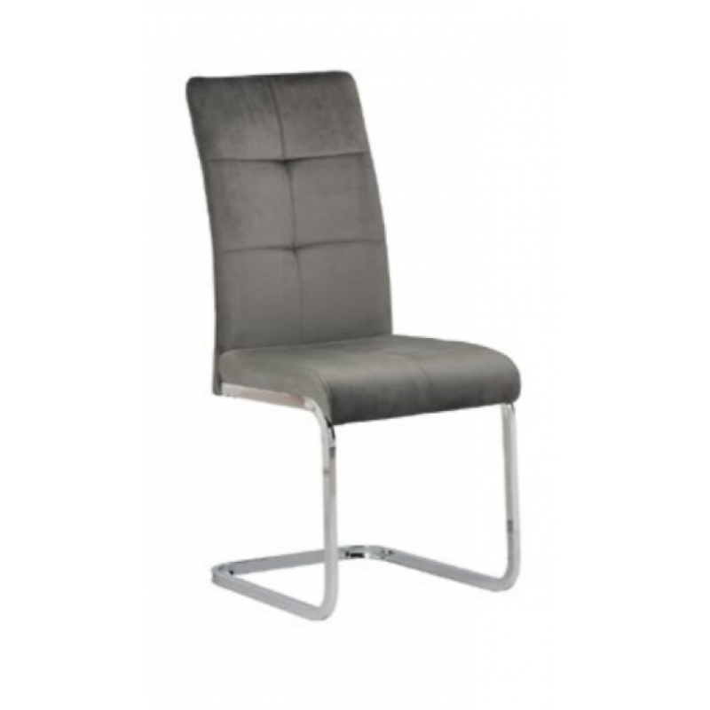 WOF Florence Grey Fabric Dining Chair